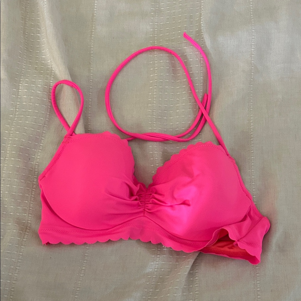 Victoria's Secret Bright Pink Kids Bikini Top